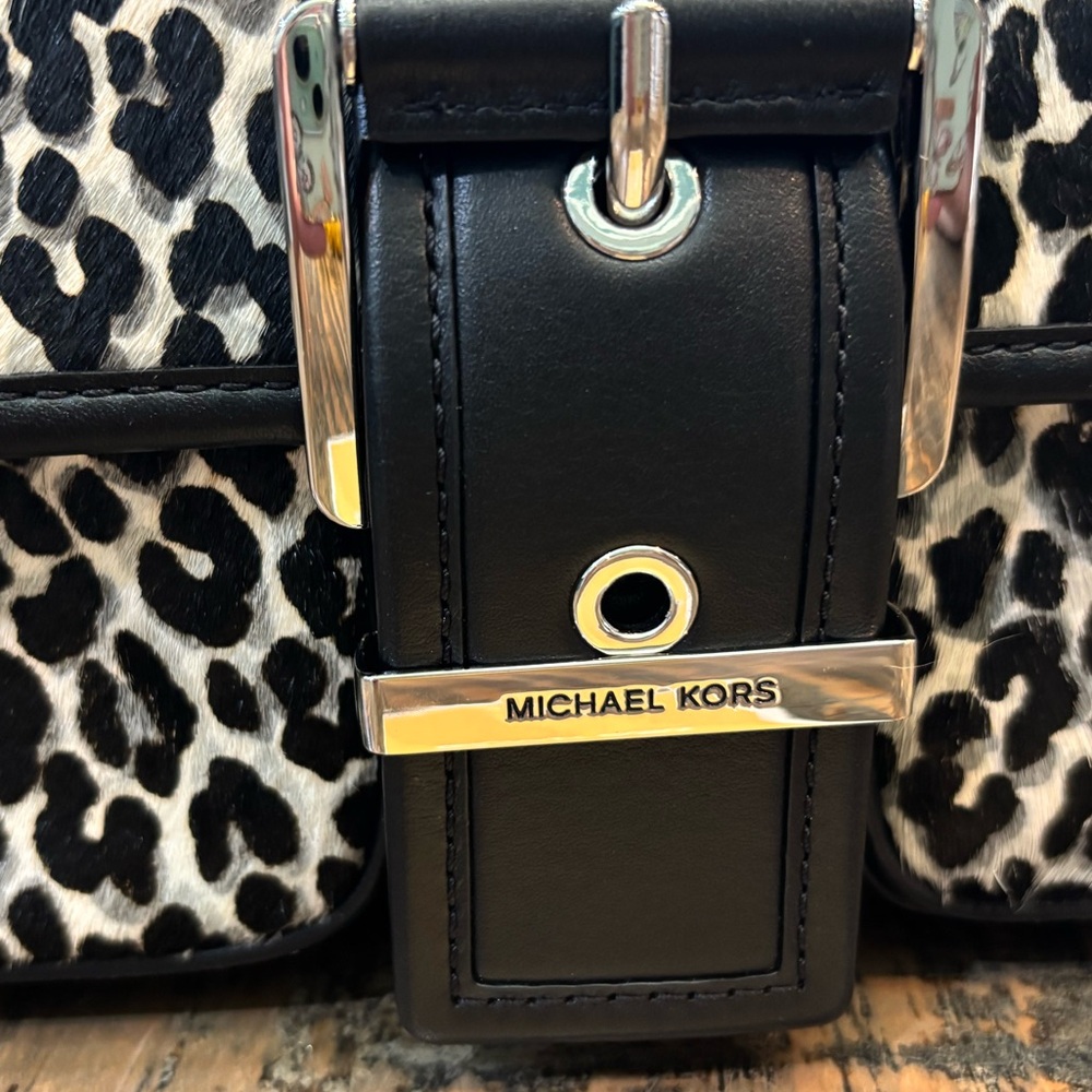 Micheal Kors Colby Medium Calf Hair Bag NWT - Picture 2 of 13